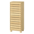 Levede Bathroom Storage Cabinet Handleless Wood Floor Shelf Unit Cupboard Oak-2050056757727858697