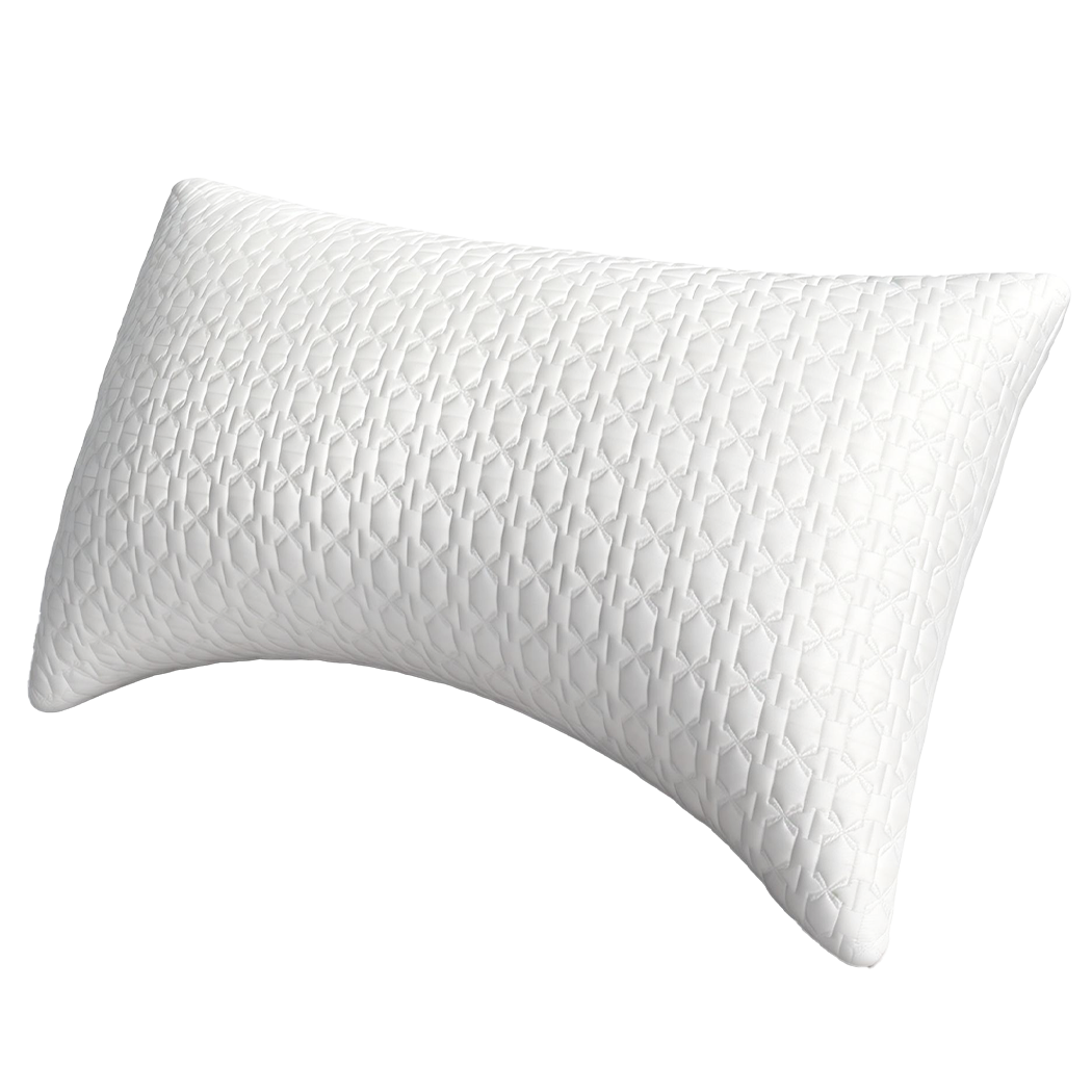 Dreamz Memory Foam Adjustable Pillow Neck Pain Relief Cooling Side Sleeper-2050056764359053320