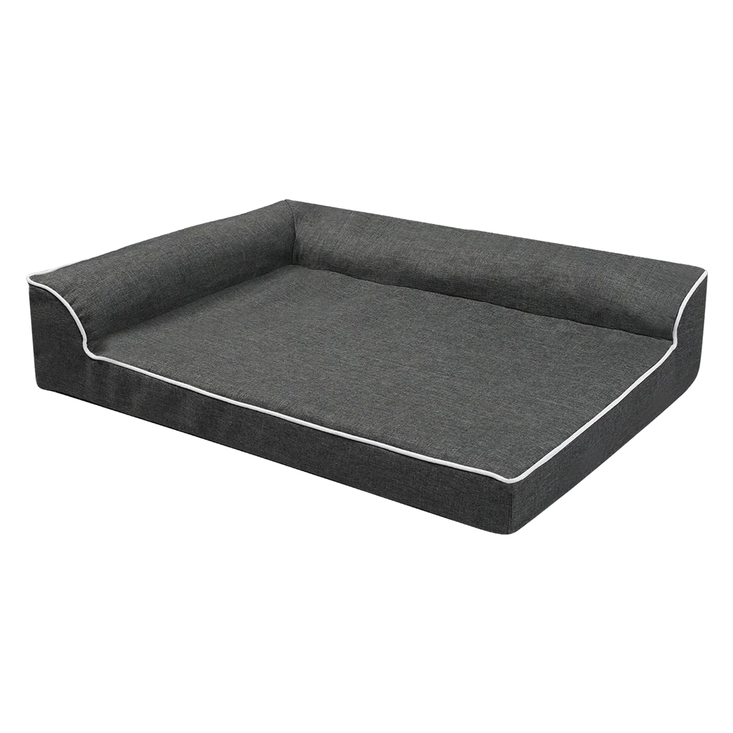 Pawz Orthopedic Dog Bed XXL Grey-2006732881807937544