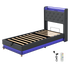 Levede Single Bed Frame Gas Lift Storage LED Light USB-2006733381777362952