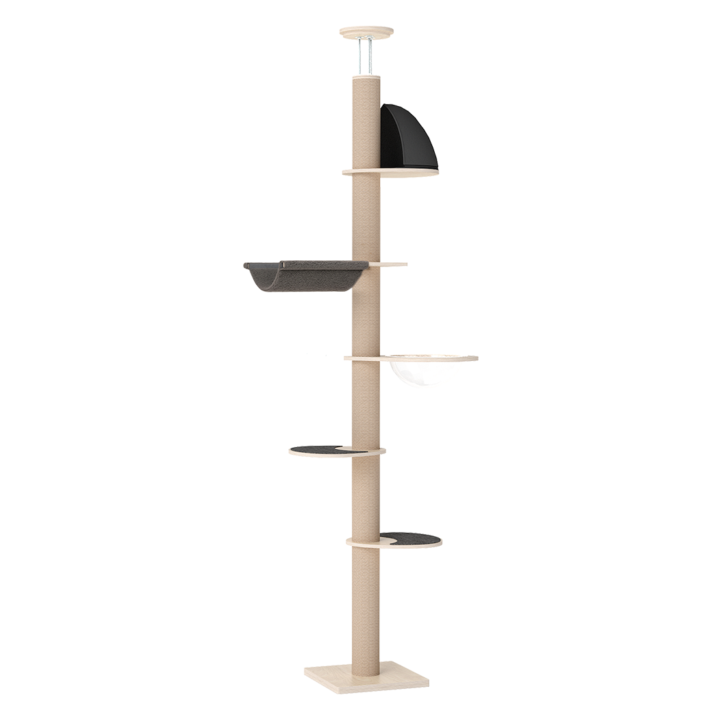 Pawz Cat Tree Tower Scratching Post Scratcher 300cm-2018816603088621576