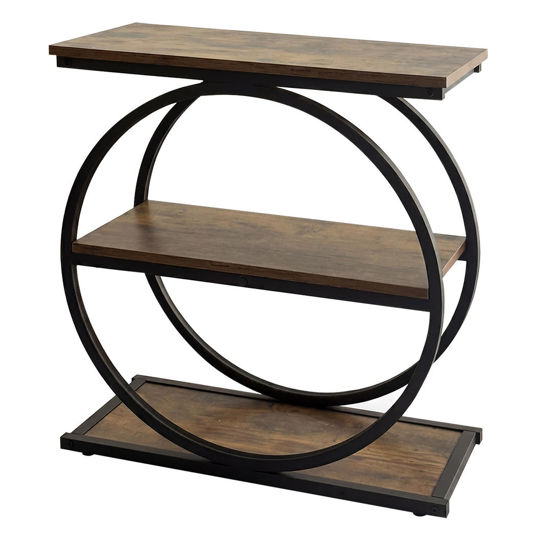 Levede Narrow Side Table 3 Tiers End Table Adjustable Sofa Side Table Bedroom-2050059016712884232