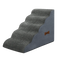 Pawz 5 Steps Pet Stairs Dog Ramp High Density Foam Grey-2029387208141705224