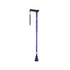 Adjustable Purple Walking Stick with Folding Design and Shock Absorbing Tip-2087923993737334785