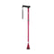 Red Walking Stick with Adjustable Height and Folding Design-2087923993817026561