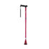 Red Walking Stick with Adjustable Height and Folding Design-2087923993817026561