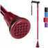 Red Walking Stick with Adjustable Height and Folding Design-2087923993817026562