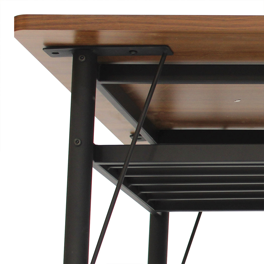 Levede Dining Table Storage Shelf 4-6 Seater 150cm-1864183289628200966