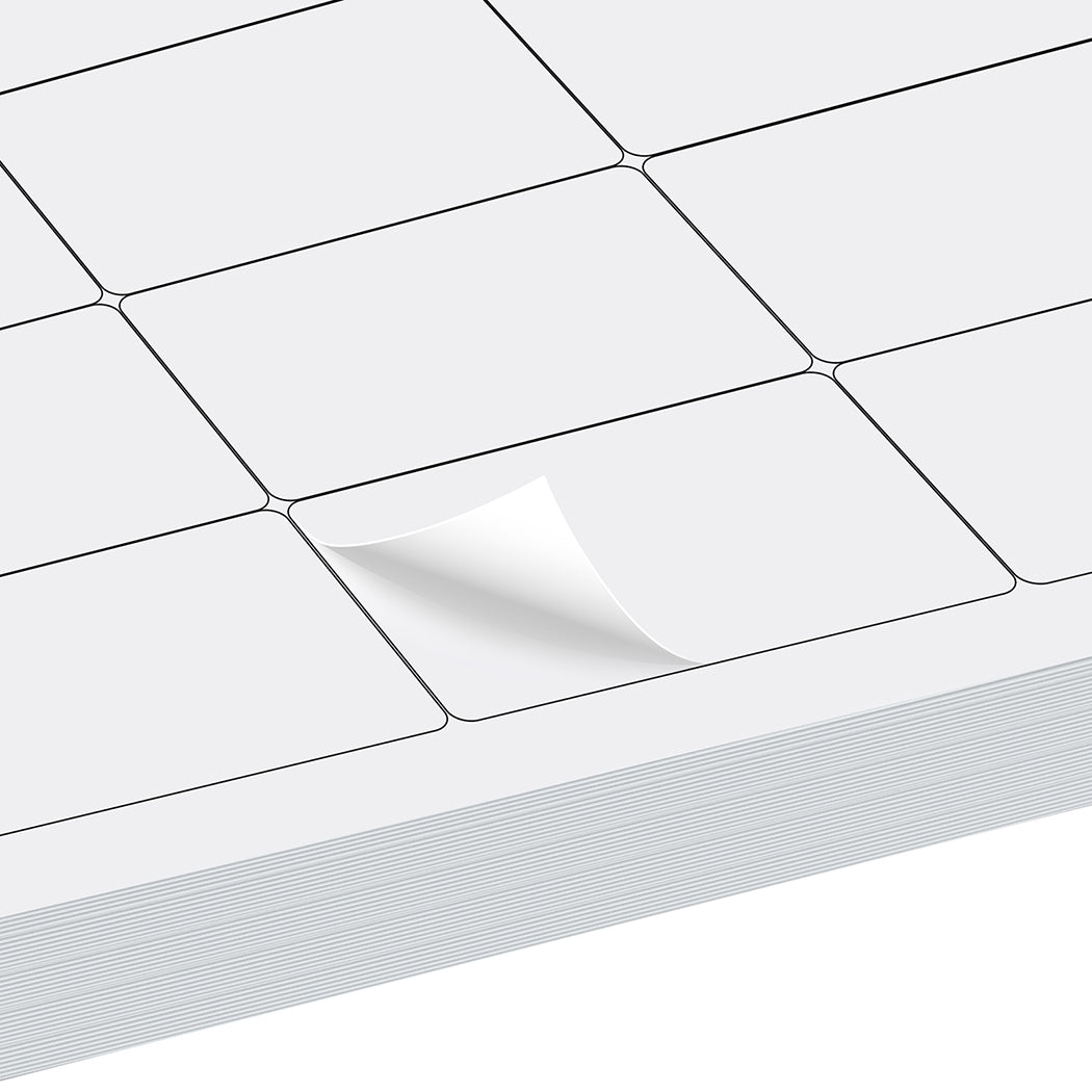 100 Sheet A4 Label White Matte Self Adhesive Sticker-2029387205633511427