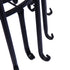4 x Levede Metal Plant Stand Outdoor Black-1894516825329373189