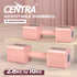 Centra 2x5kg Adjustable Dumbbell Set Pink Colour