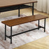 Levede 1XDining Chairs Bench Chair 2-3 Seater140cm-1864183289942773766
