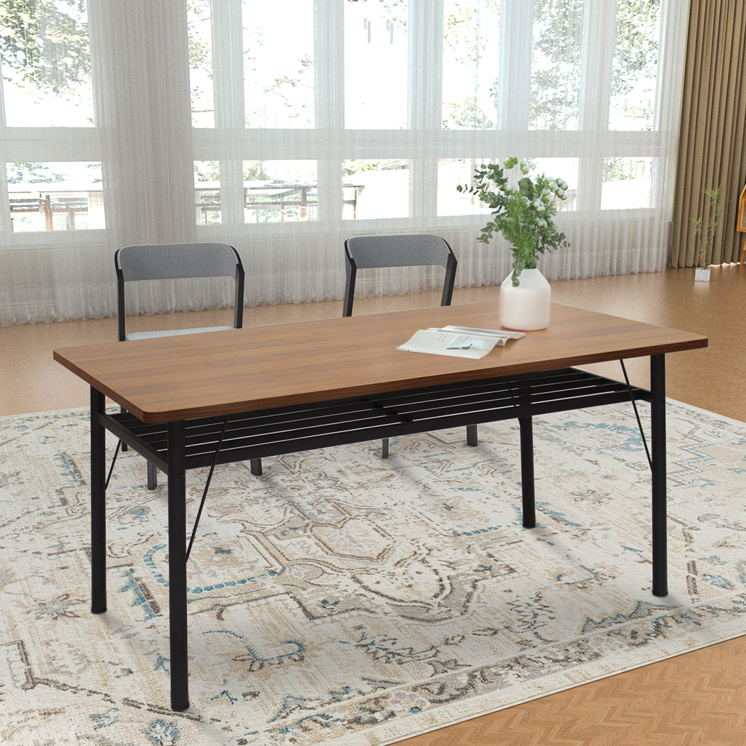 Levede Dining Table Storage Shelf 4-6 Seater 150cm-1864183289628200967