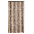 Insect Curtain Beige and Light Brown 100x220 cm Chenille