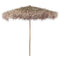 Bamboo Garden Parasol with Banana Leaf Roof 210 cm