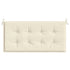 Garden Bench Cushion Cream 100x50x4 cm Oxford Fabric