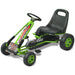 Pedal Go Kart with Adjustable Seat Green