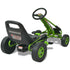 Pedal Go Kart with Adjustable Seat Green