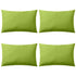 Outdoor Pillows 4 pcs 60x40 cm Apple Green