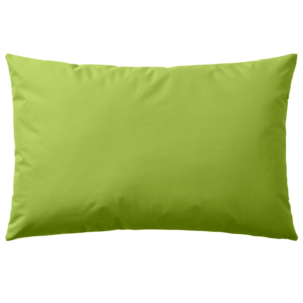 Outdoor Pillows 4 pcs 60x40 cm Apple Green