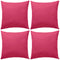 Outdoor Pillows 4 pcs 45x45 cm Pink