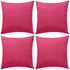 Outdoor Pillows 4 pcs 45x45 cm Pink