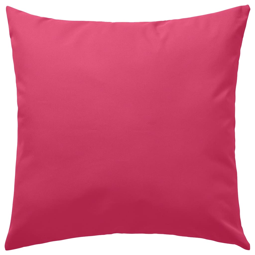 Outdoor Pillows 4 pcs 45x45 cm Pink