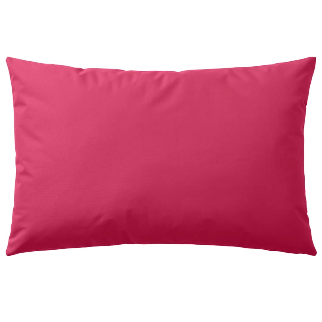 Outdoor Pillows 4 pcs 60x40 cm Pink