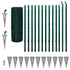 Euro Fence Steel 25x1.2 m Green