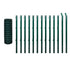 Euro Fence Steel 25x1.2 m Green