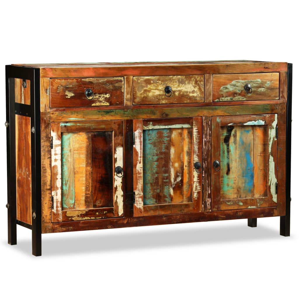 Sideboard Solid Reclaimed Wood 120x35x76 cm