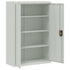 Office Cabinet 90x40x140 cm Steel Grey