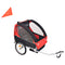 Bike Trailer Red and Black 30 kg