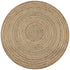 Area Rug Braided Jute 150 cm Round