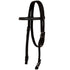 Western Saddle, Headstall&Breast Collar Real Leather 13" Black