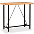 Bar Table 120x60x107 cm Solid Acacia Wood