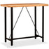 Bar Table 120x60x107 cm Solid Acacia Wood