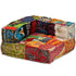 4-Seater Modular Pouffe Patchwork Fabric