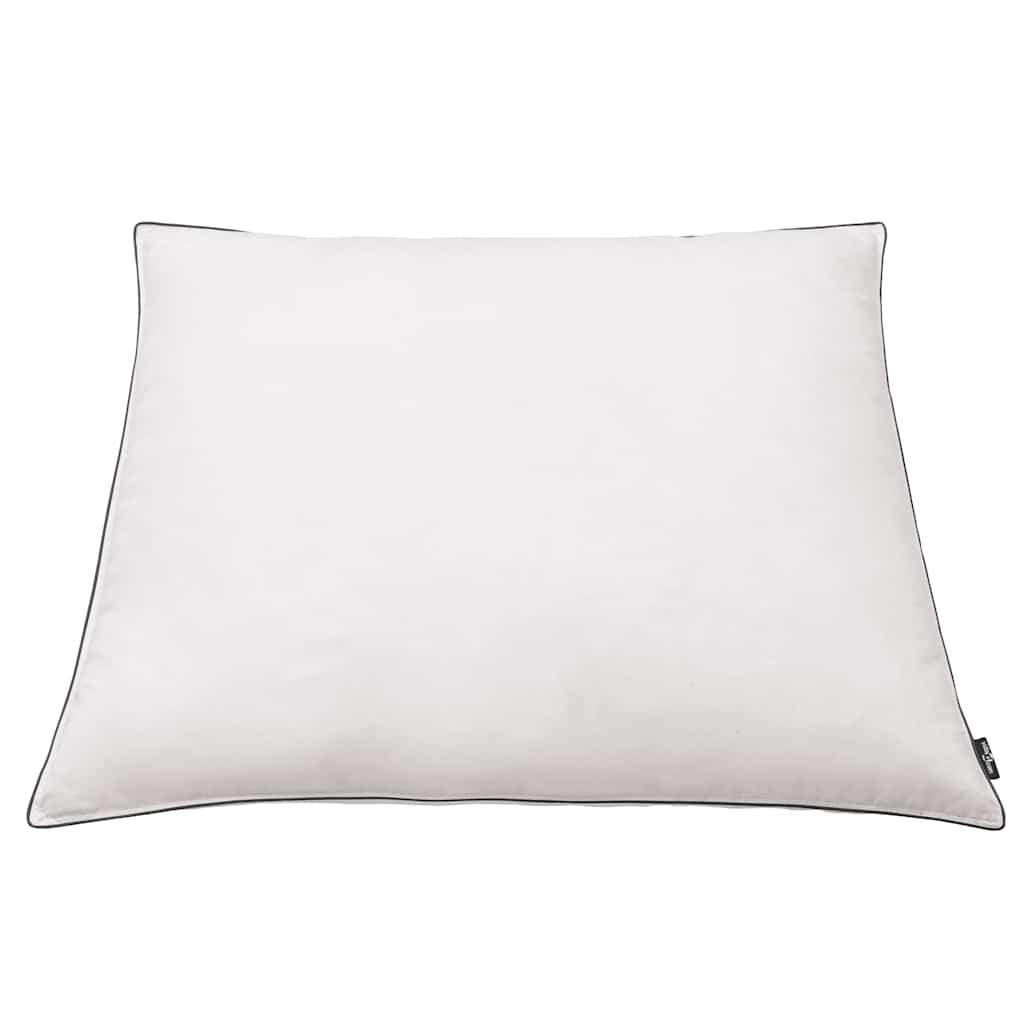 Pillows 2 pcs Down/Feather Filling Light 80x80 cm White