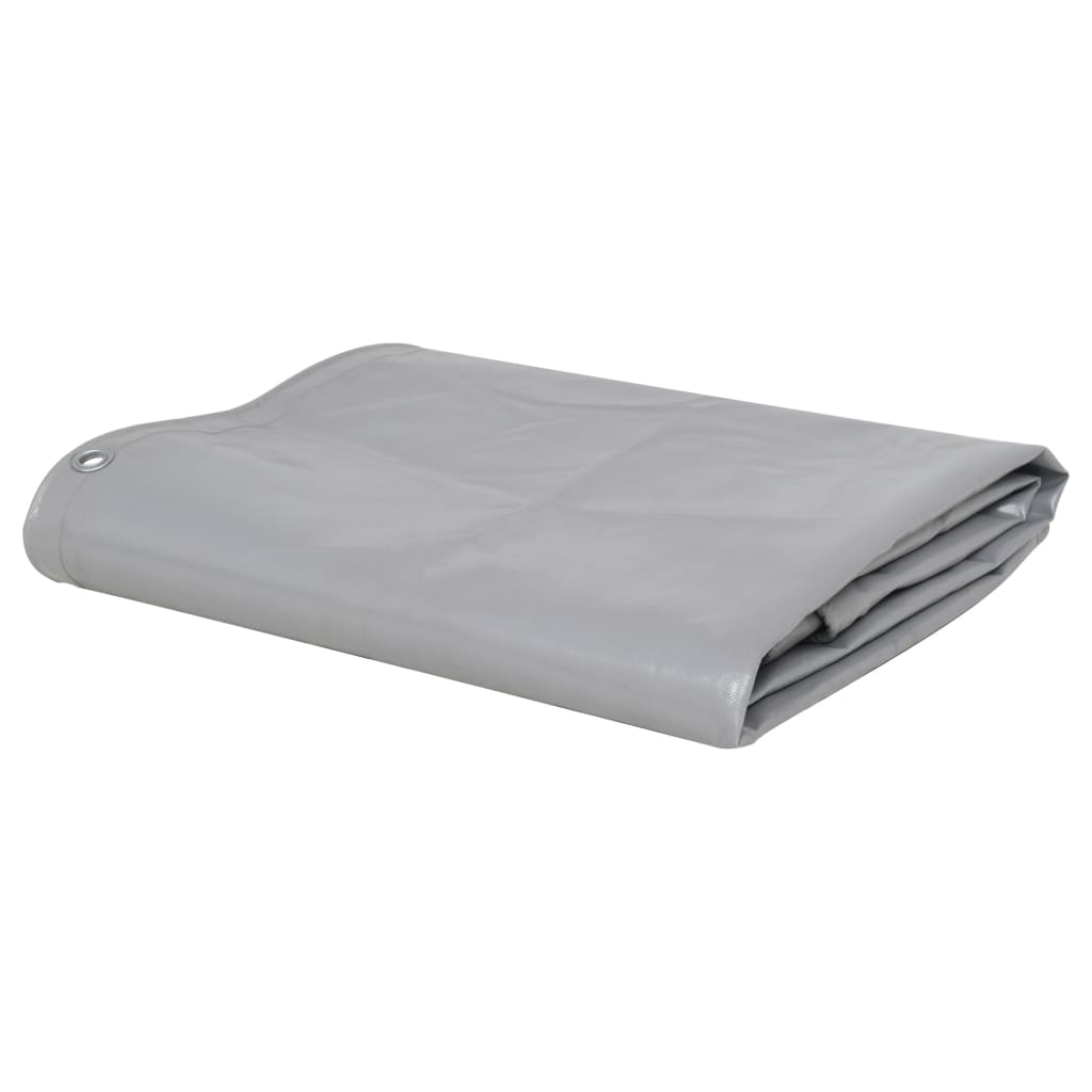 Tarpaulin 650 g/m² 4x6 m Grey