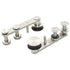 Sliding Door Hardware Kit 183 cm Stainless Steel Silver