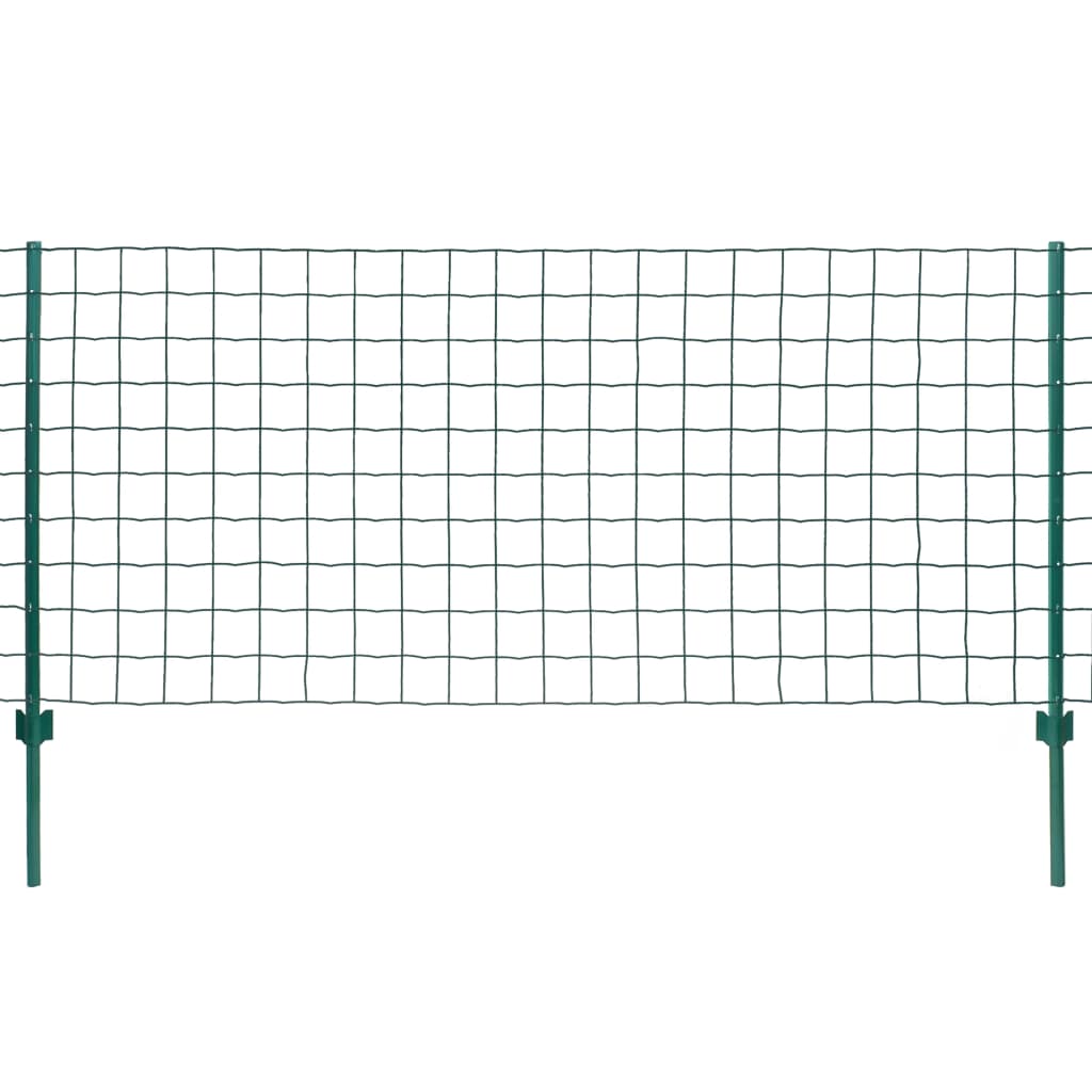 Euro Fence Steel 20x0.8 m Green