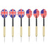 Professional Sisal Dartboard with Cabinet and 6 Darts
