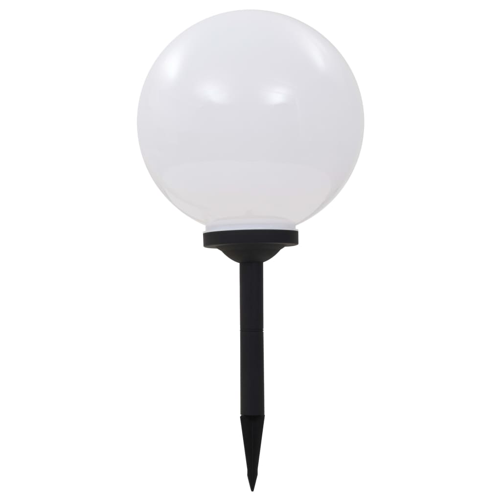 Outdoor Solar Lamps 2 pcs LED Spherical 30 cm RGB