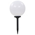 Outdoor Solar Lamps 2 pcs LED Spherical 30 cm RGB