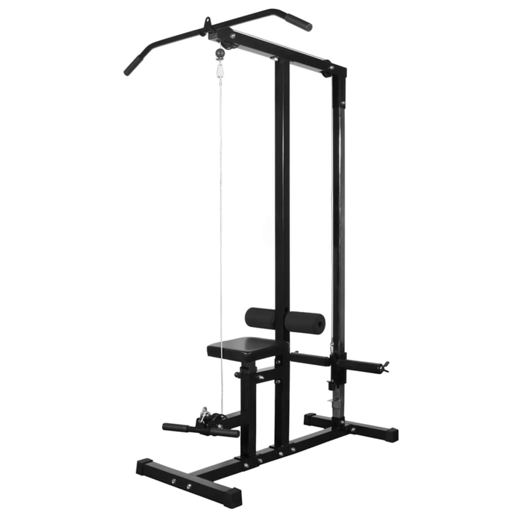 Power Tower with Barbell and Dumbbell Set 60.5 kg