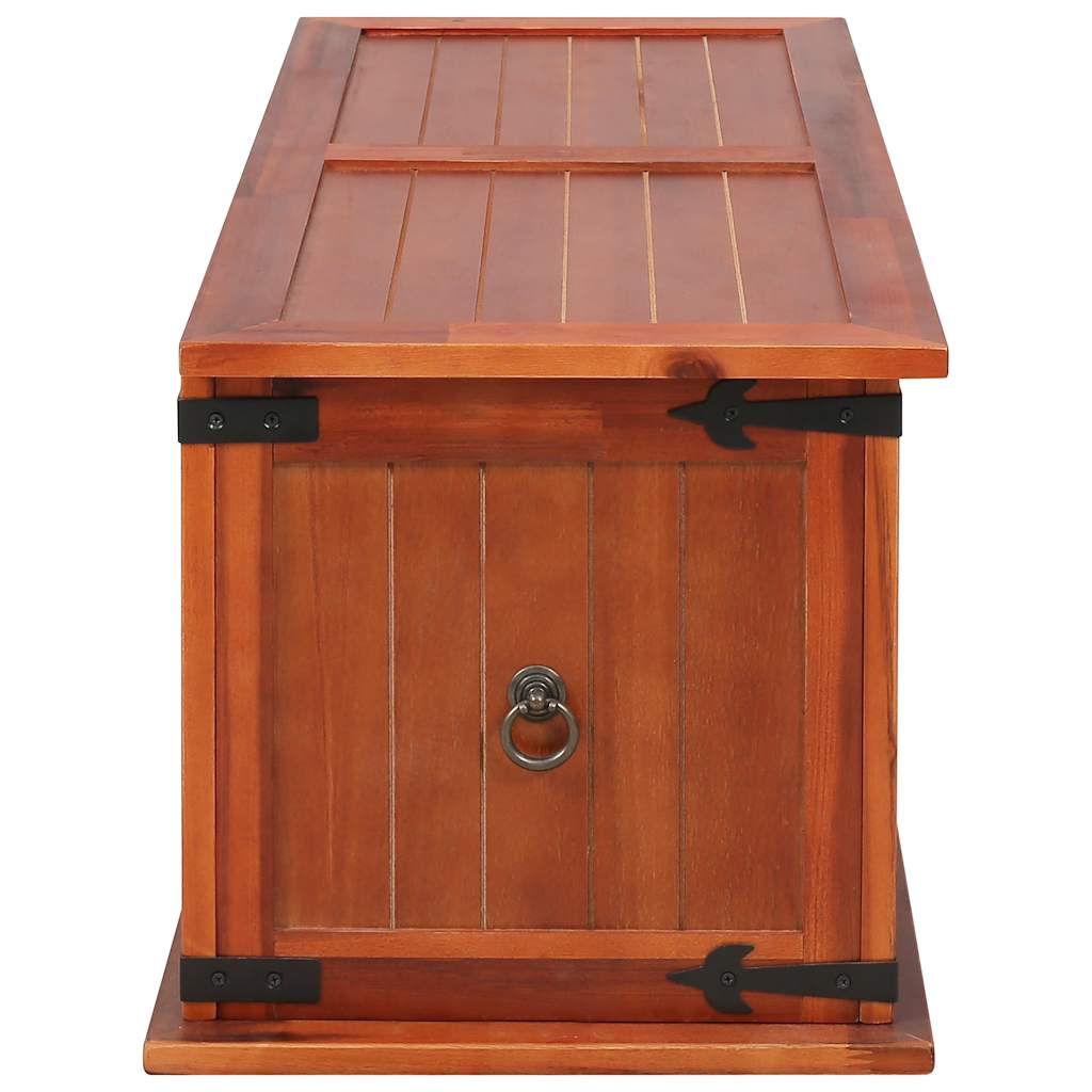 Storage Chest 90x45x40 cm Solid Acacia Wood