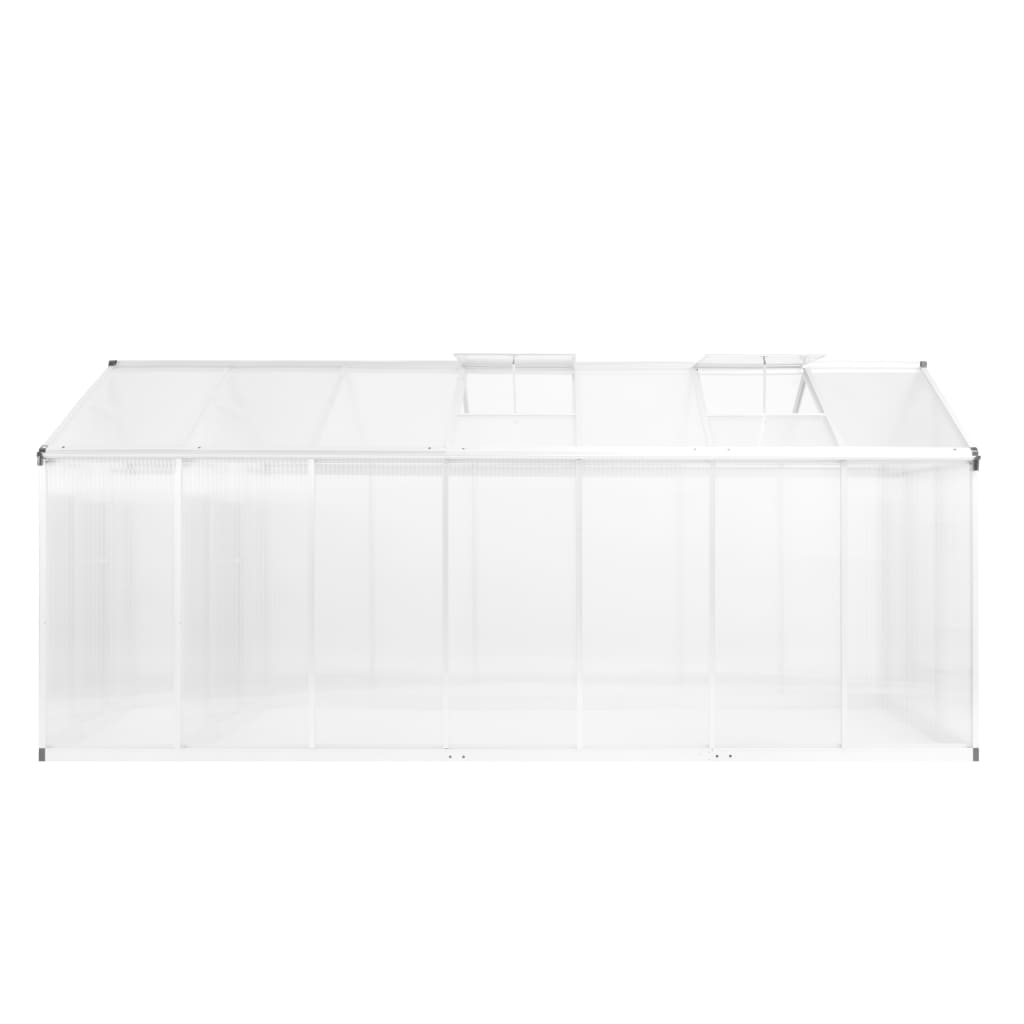 Greenhouse Aluminium 421x190x195 cm 15.6 m³