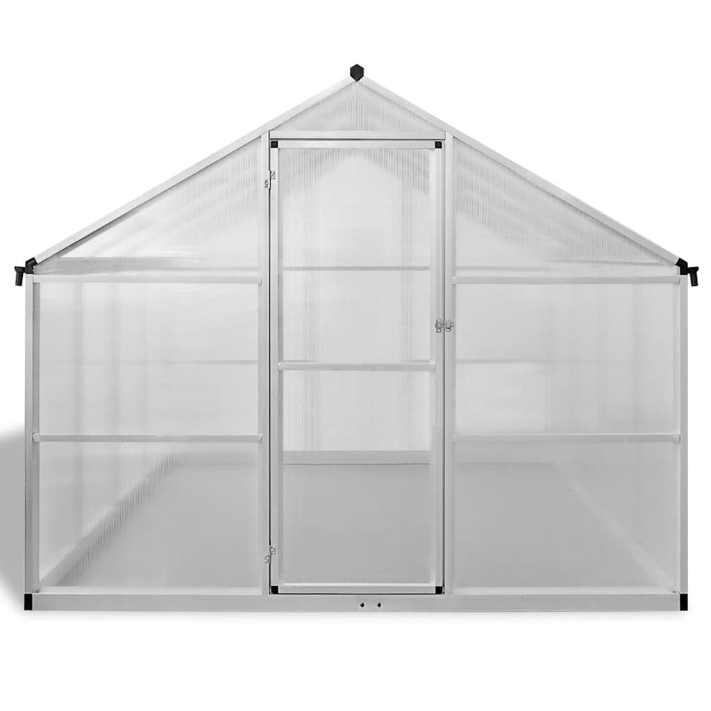 Greenhouse Aluminium 481x250x195 cm 23.44 m³