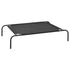 Elevated Dog Bed Black S Textilene